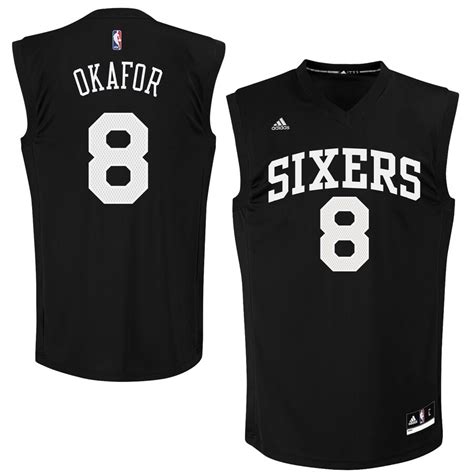 men's philadelphia 76ers adidas black fashion replica jersey|philadelphia sixers jersey.